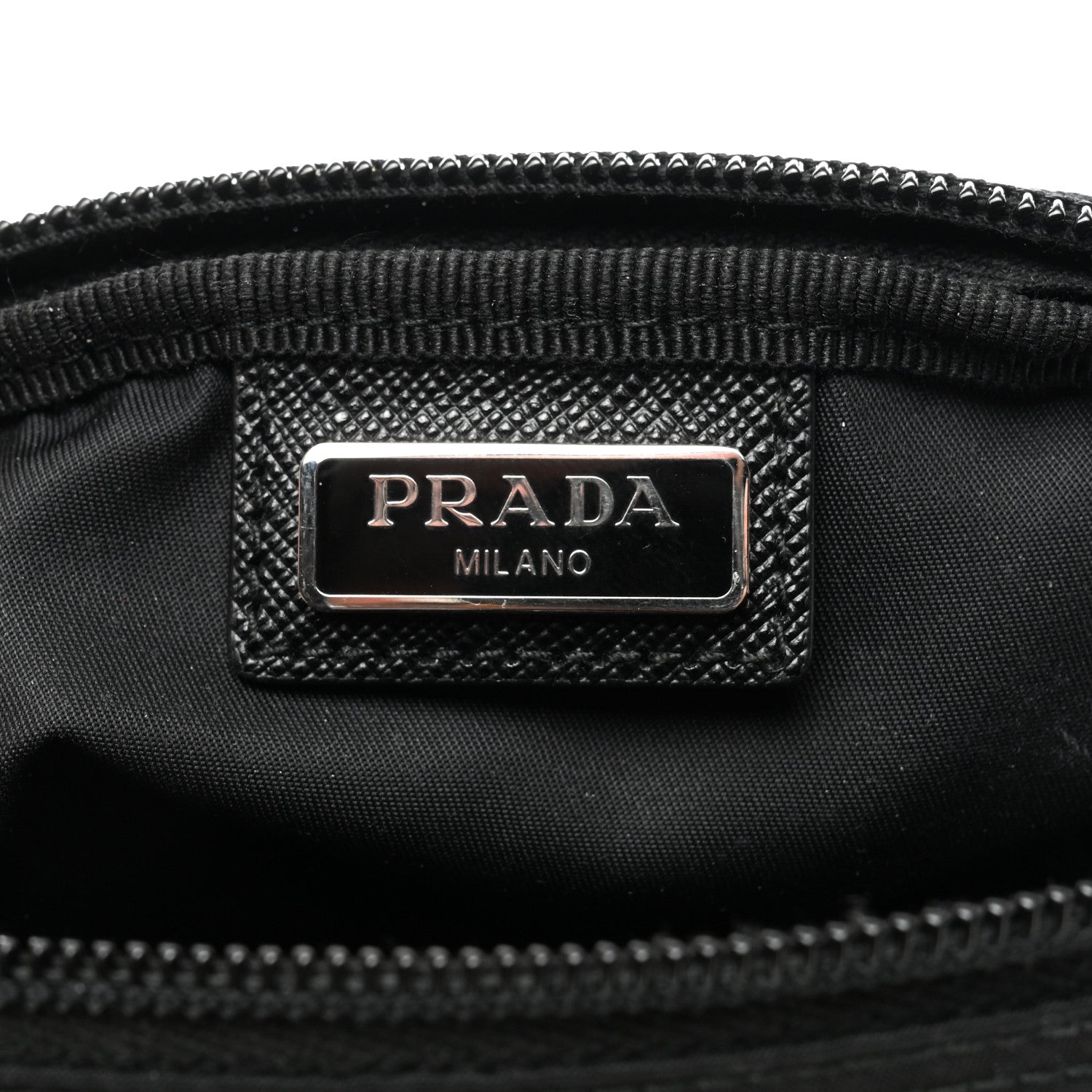 Prada Re-Nylon Vela Cosmetic Pouch Black 6 of 8