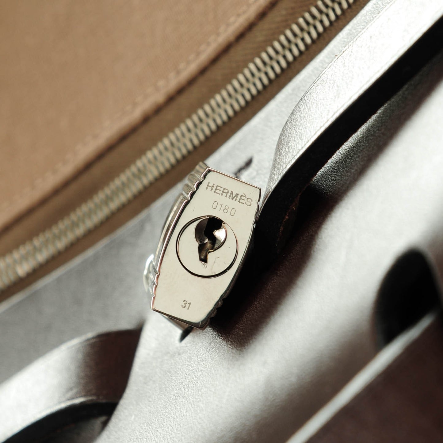 Toile Vache Hunter Herbag Zip 39 MM Etoupe Ebene