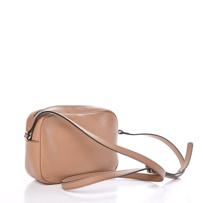 Gucci Pebbled Calfskin Small Soho Disco Bag Camelia 3 of 15