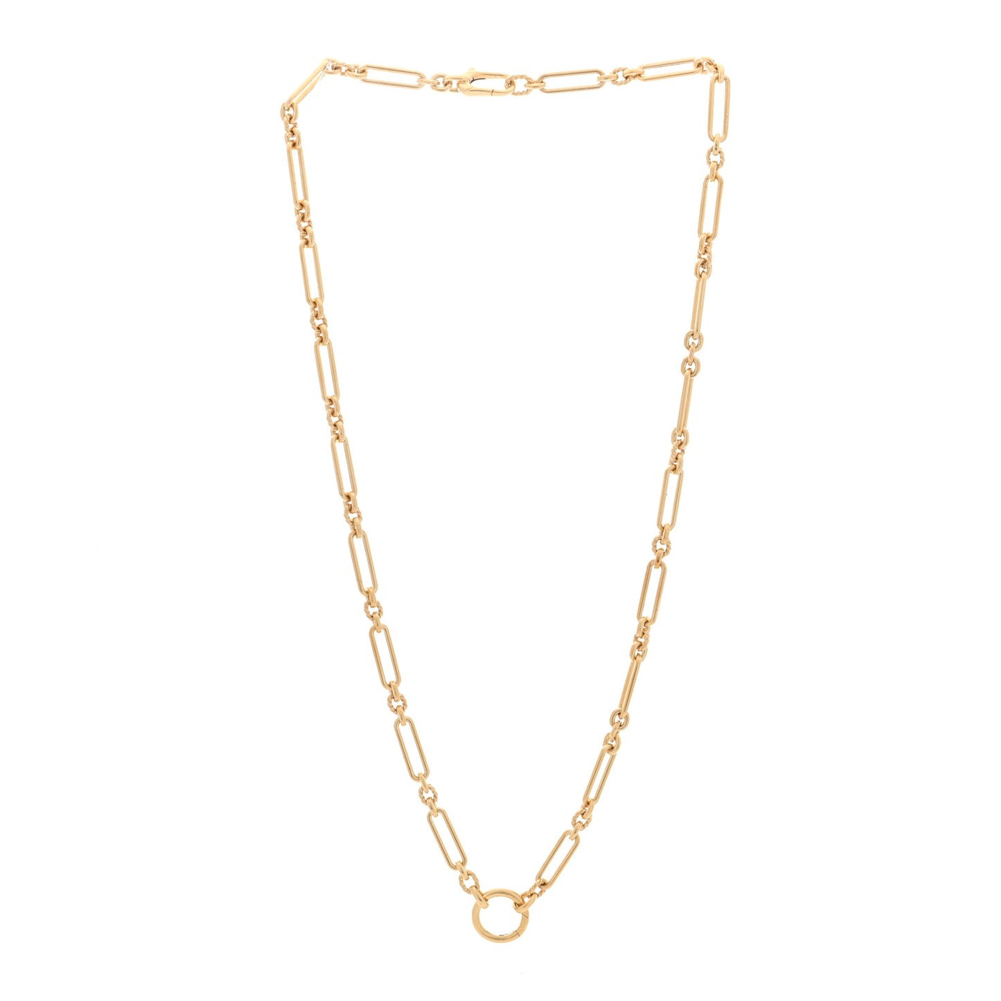 18K Yellow Gold 4.5mm Lexington Chain Necklace