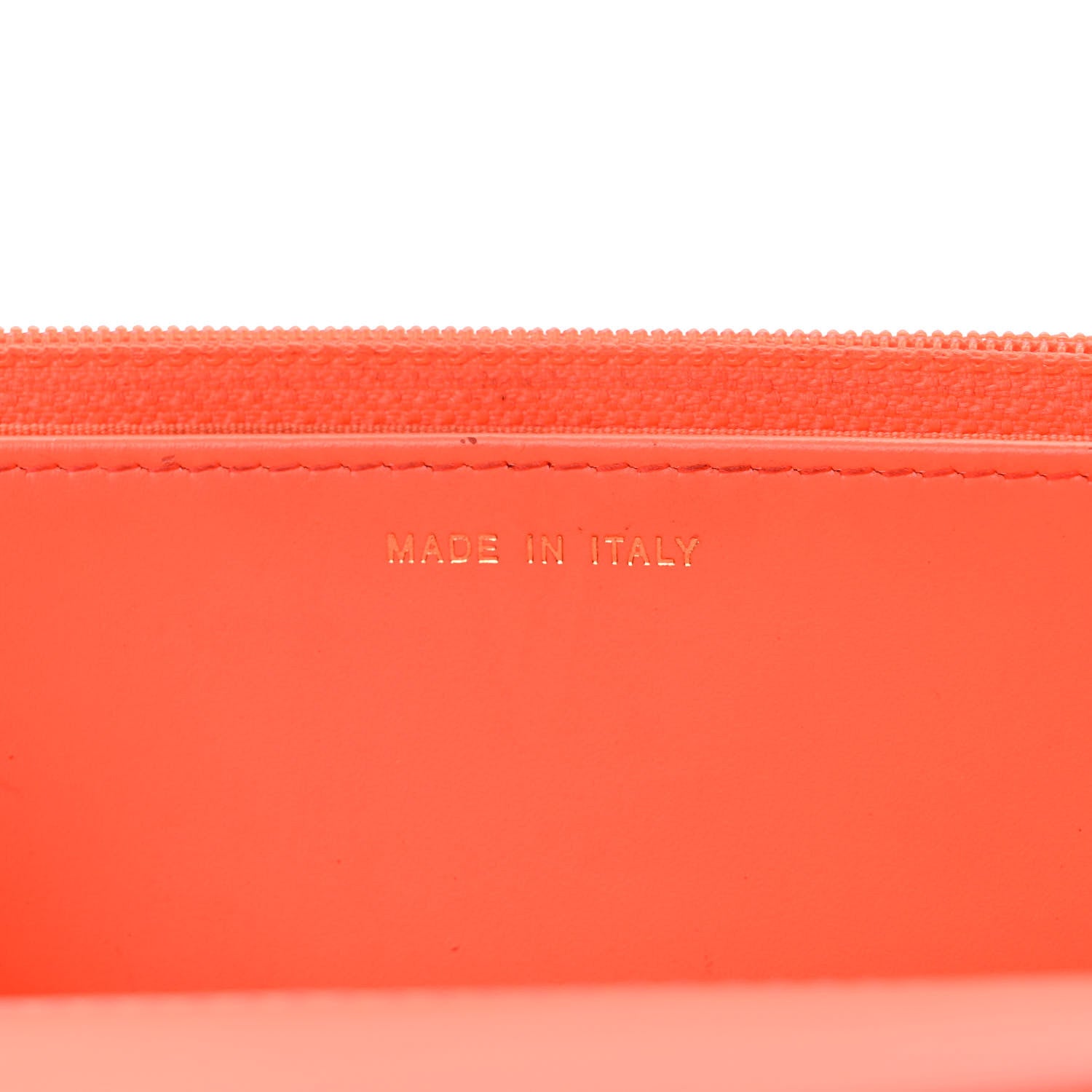 Chanel Patent Calfskin Quilted Boy Wallet On Chain WOC Orange 6 of 9