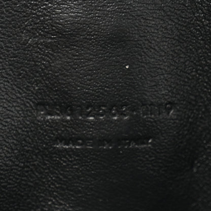 Saint Laurent Raffia Canvas Monogram Mini Lou Camera Bag Beige Black 7 of 13