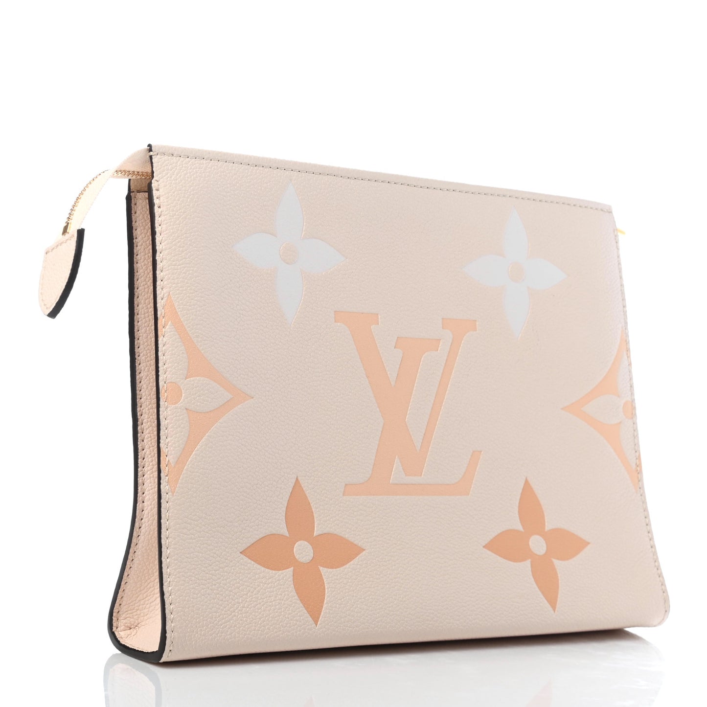 Empreinte Monogram Giant By The Pool Toiletry Pouch 26 Cream Saffron