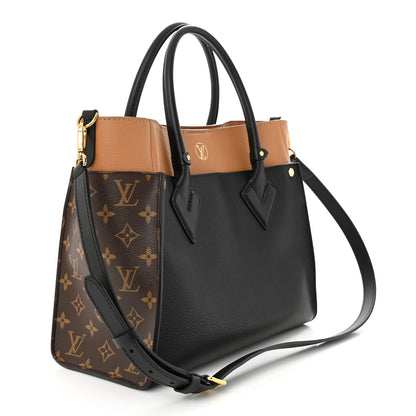 Louis Vuitton Calfskin Monogram On My Side Black 3 of 10