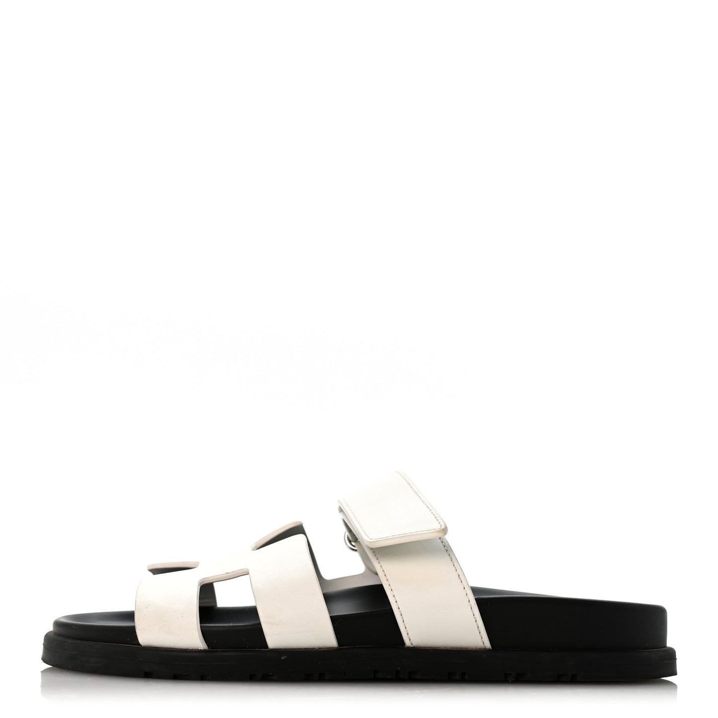Calfskin Womens Chypre Sandals 37.5 White