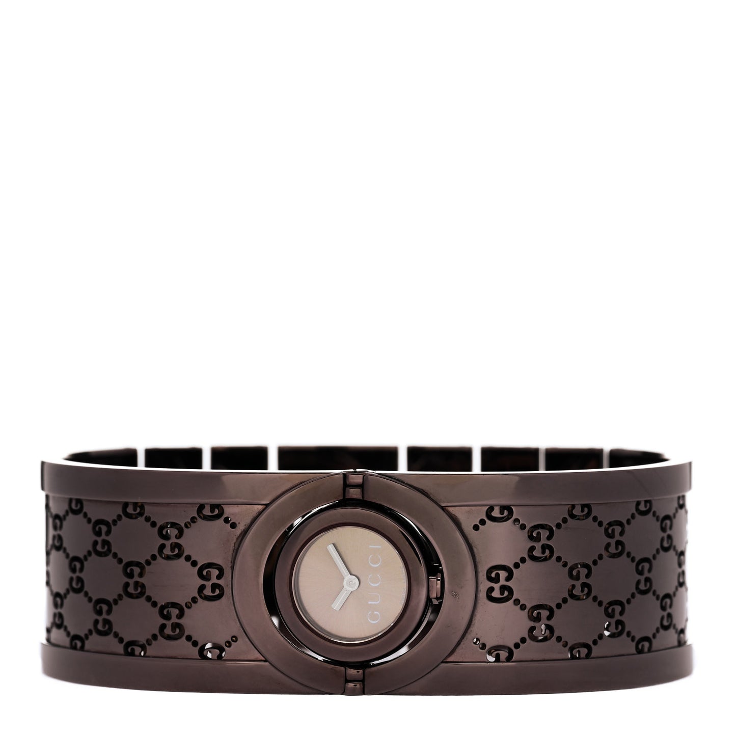 PVD Stainless Steel 23mm Twirl Quartz Watch Brown