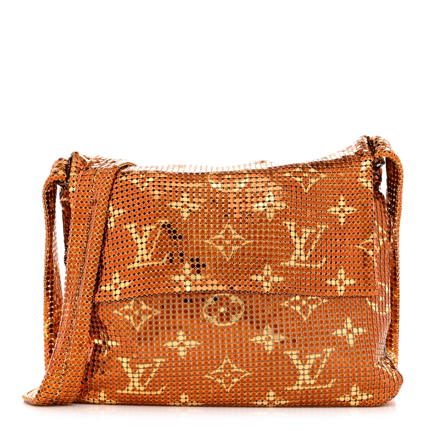 Louis Vuitton Monogram Mesh Metal Frances Gold 1 of 12