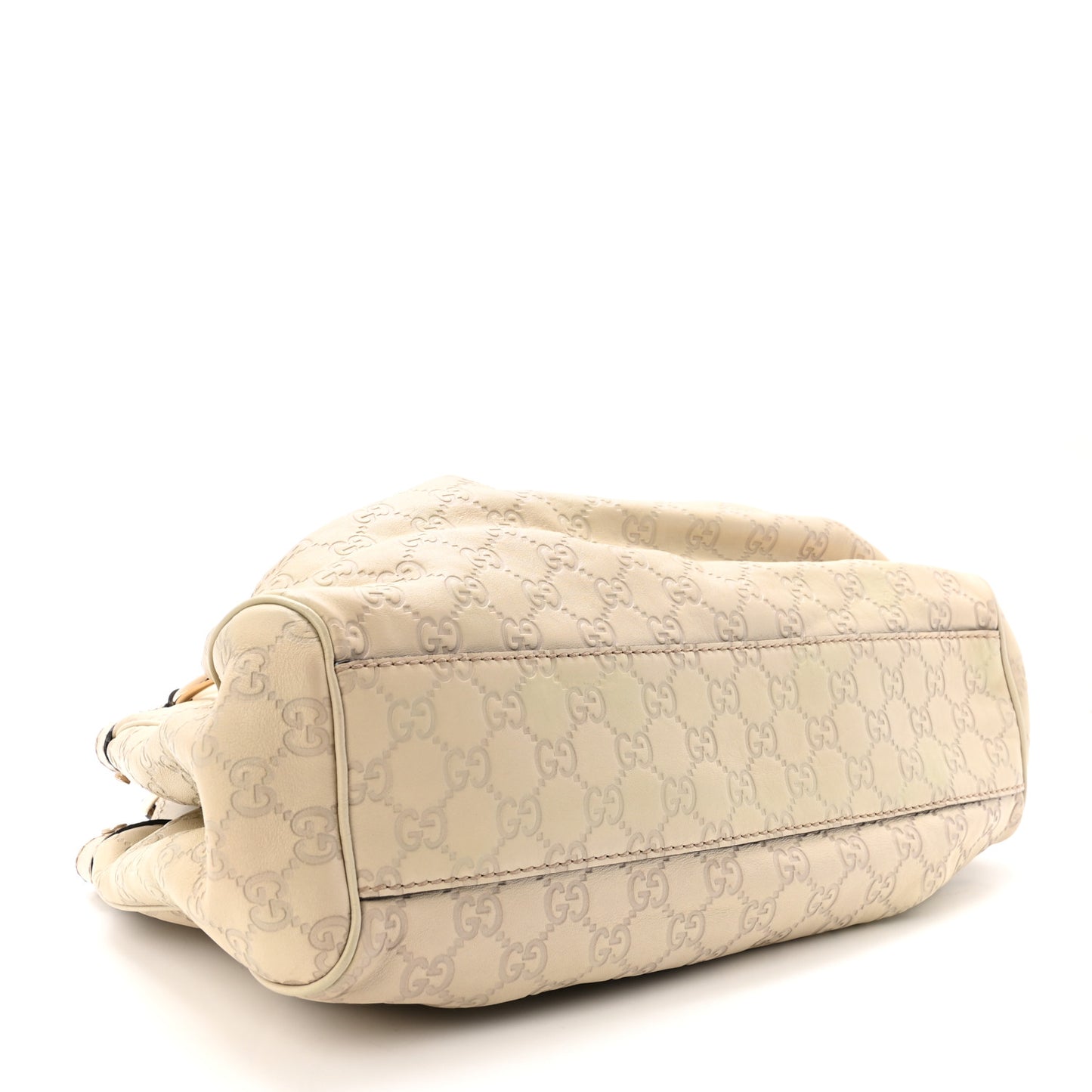 Guccissima Medium Sukey Tote Mystic White
