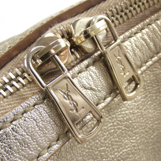 Saint Laurent Leather Oversized Muse Gold 9 of 13