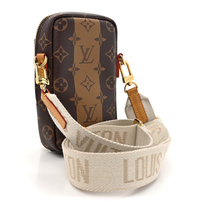 Louis Vuitton X NIGO Reverse Monogram Flat Double Phone Pouch 3 of 11