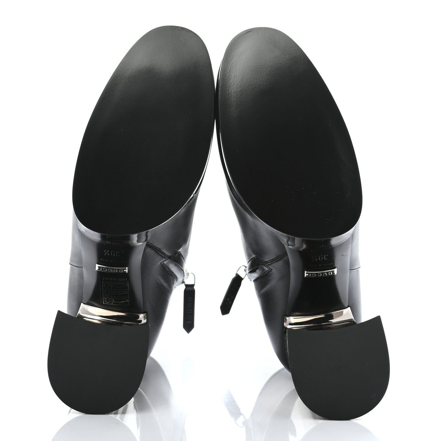 Malaga Kid Chrome Ankle Boots 39 Black