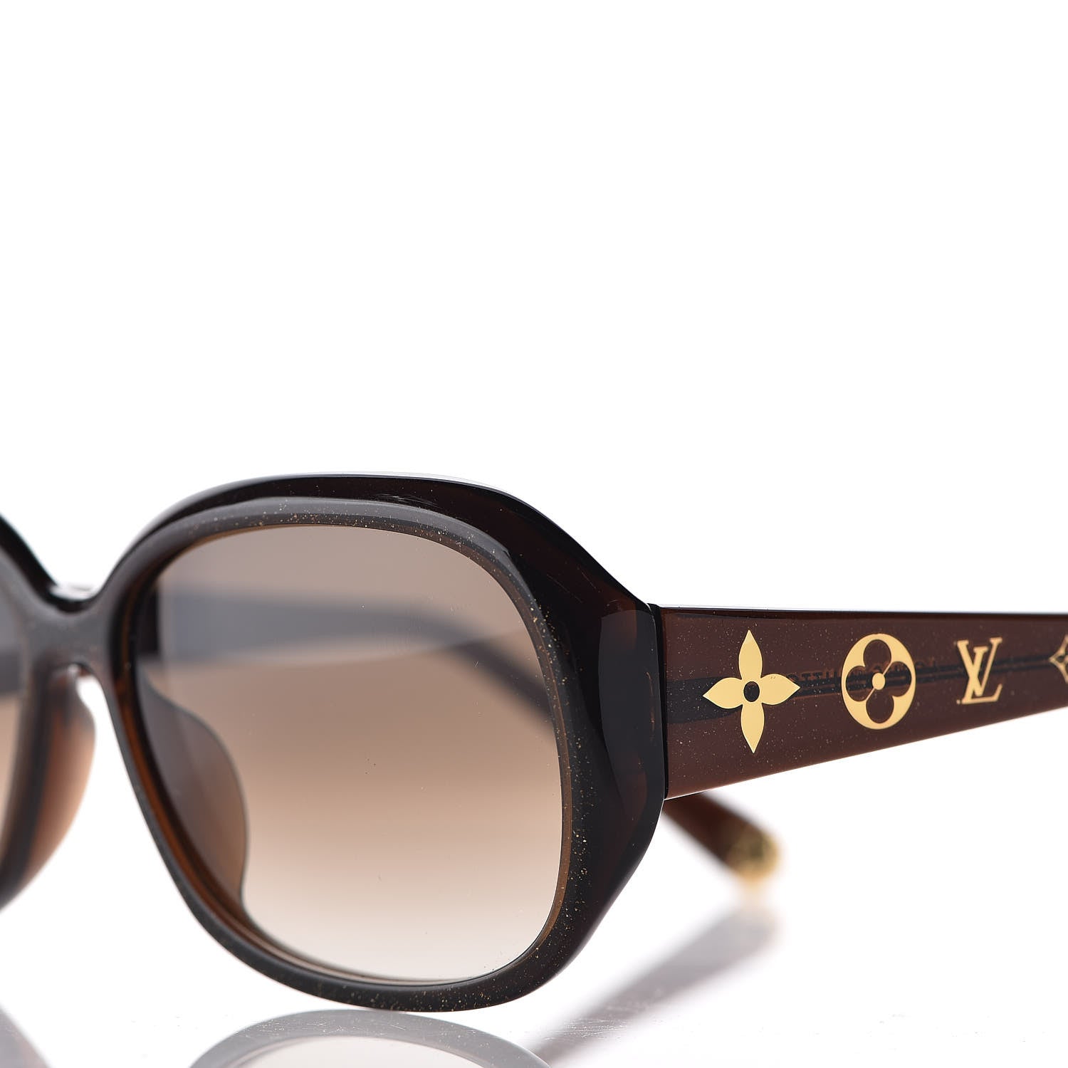Louis Vuitton Obsession GM Sunglasses Z0459E Brown Glitter 7 of 8