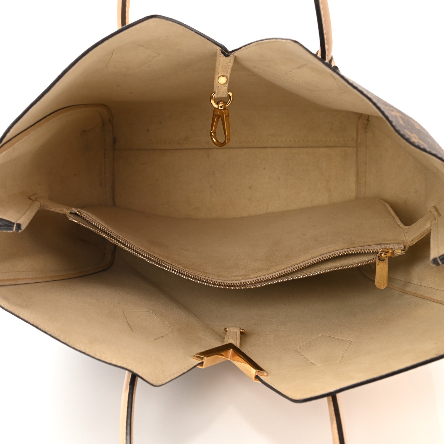 Louis Vuitton Calfskin Monogram Kimono Tote Dune 5 of 11