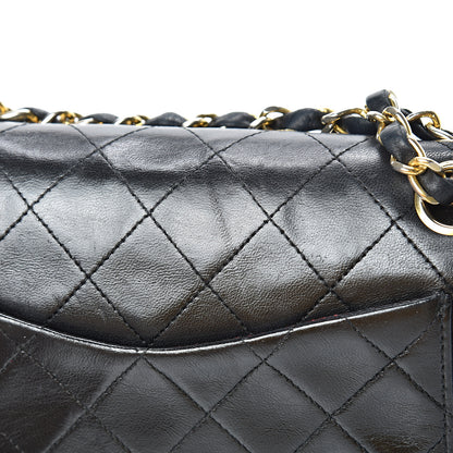 Chanel Lambskin Quilted Small Double Flap Black 19 of 19