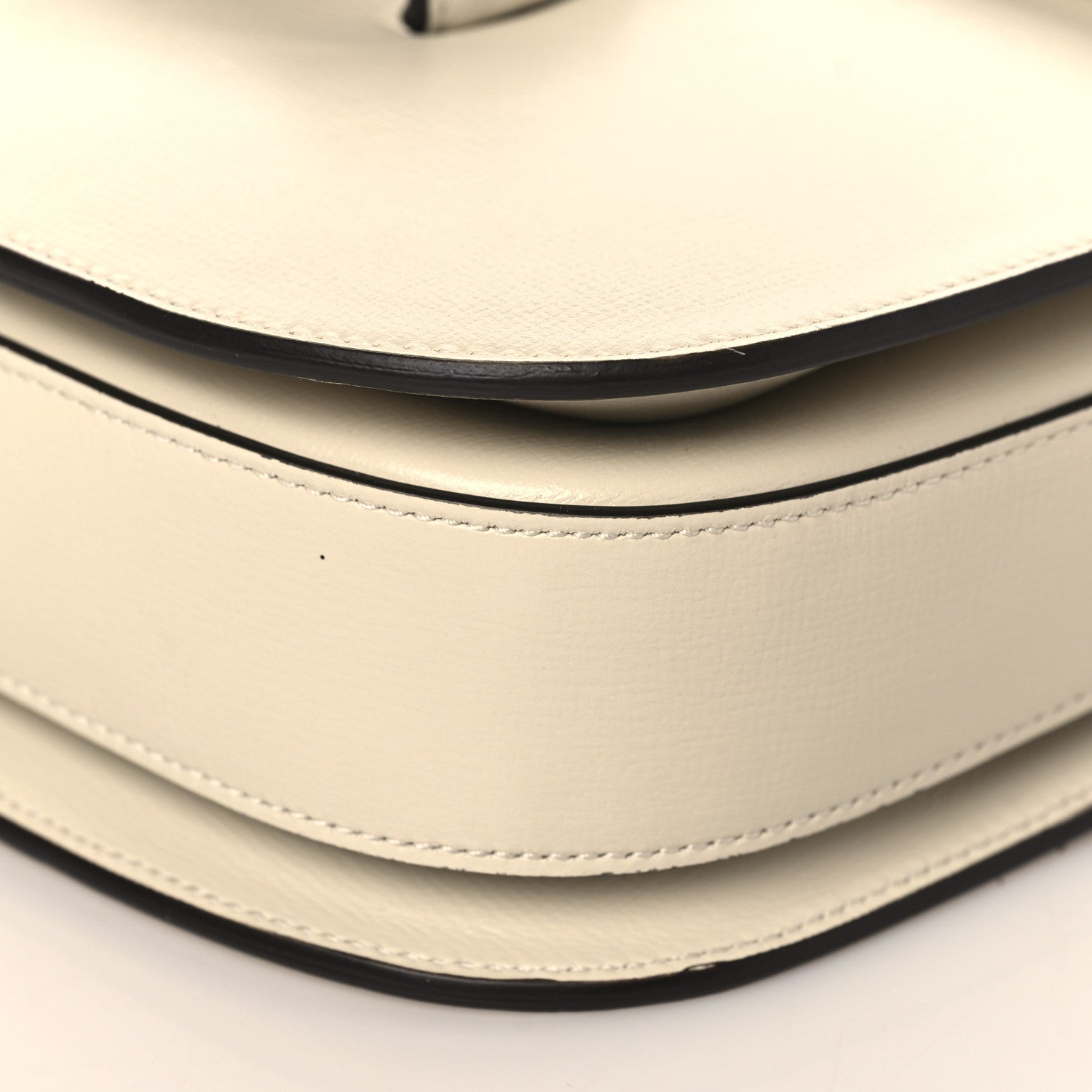 Gucci Azalea Calfskin Horsebit 1955 Shoulder Bag Mystic White 9 of 9