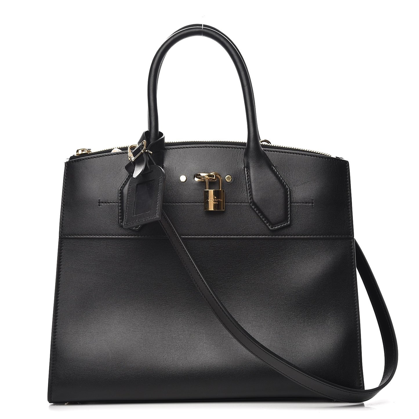 Calfskin City Steamer MM Black