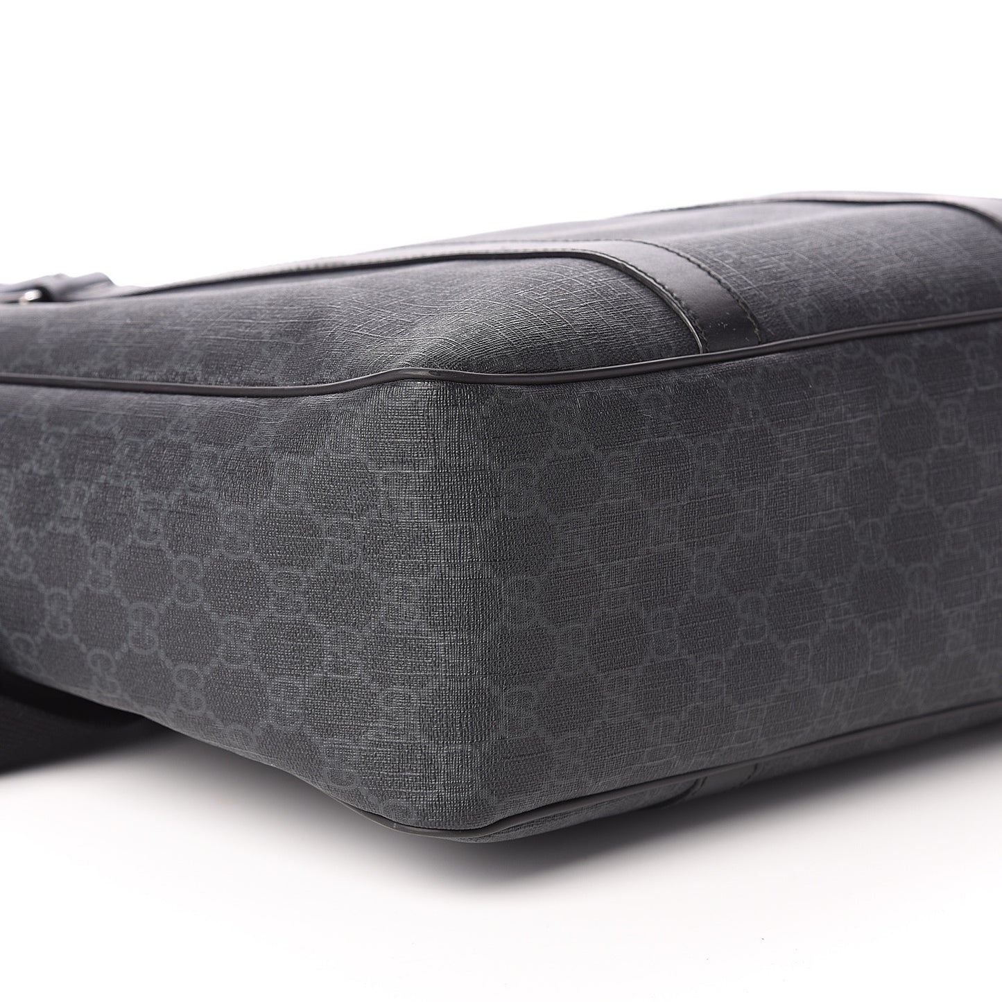 GG Supreme Monogram Tote Black Grey