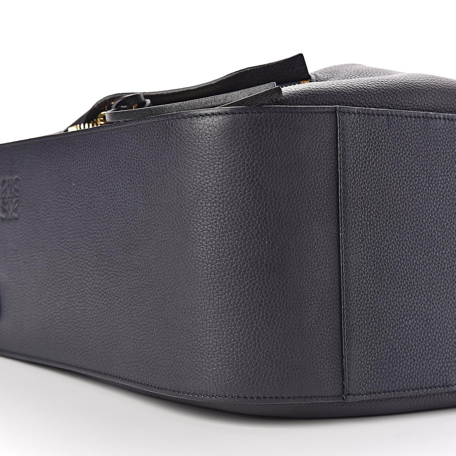 Loewe Calfskin Small Hammock Shoulder Bag Midnight Blue Black 8 of 9
