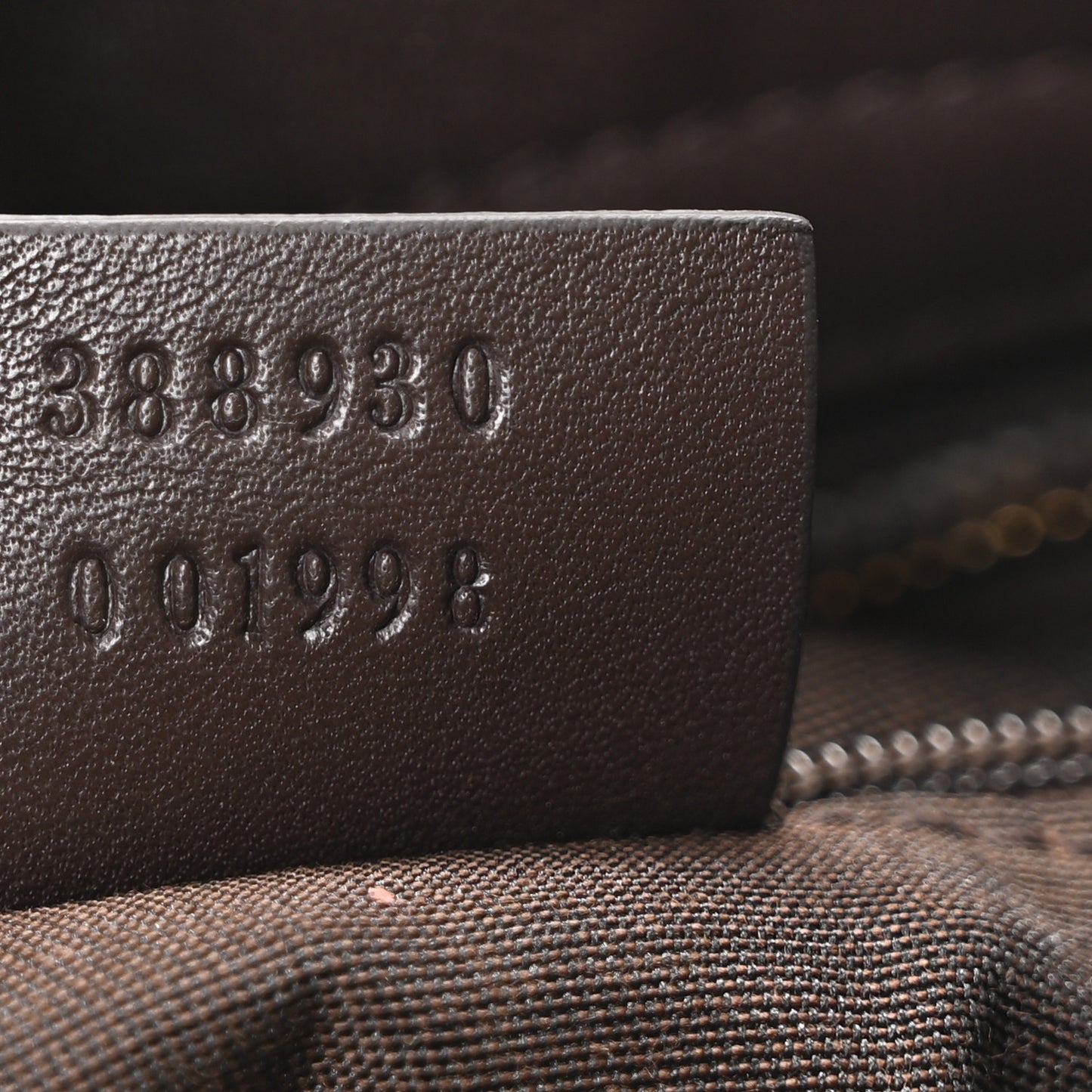 Monogram Messenger Bag Dark Brown