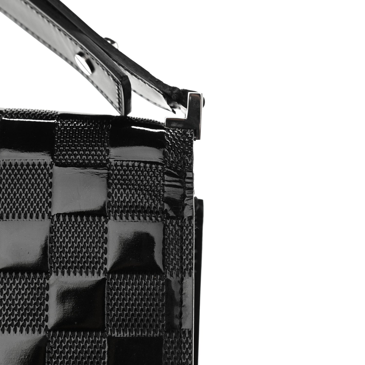 Louis Vuitton Damier Vernis Club Bag Black 12 of 12