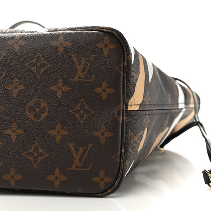 Louis Vuitton X LOL Monogram Neverfull MM Gold Silver 10 of 10