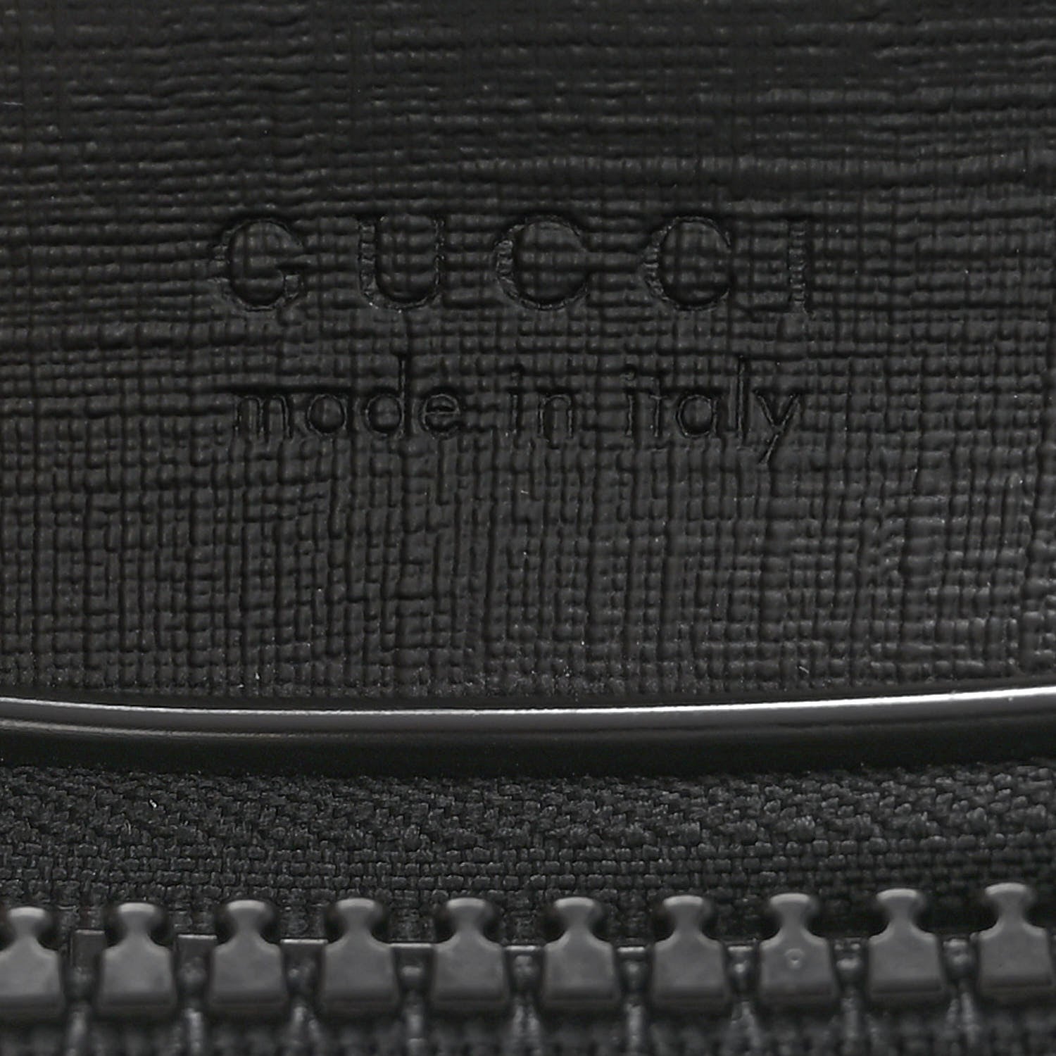Gucci GG Supreme Monogram Belt Bag Black 8 of 11