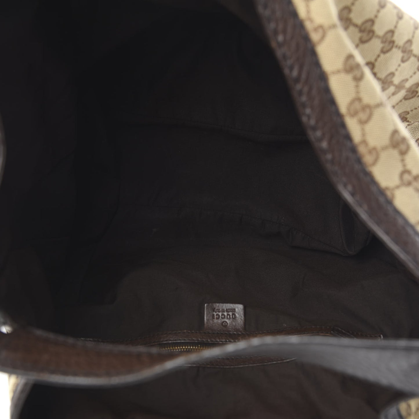 Monogram Large Jockey Hobo Dark Brown