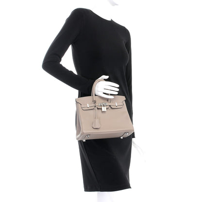 Hermes Swift Birkin 25 Gris Asphalte 2 of 33