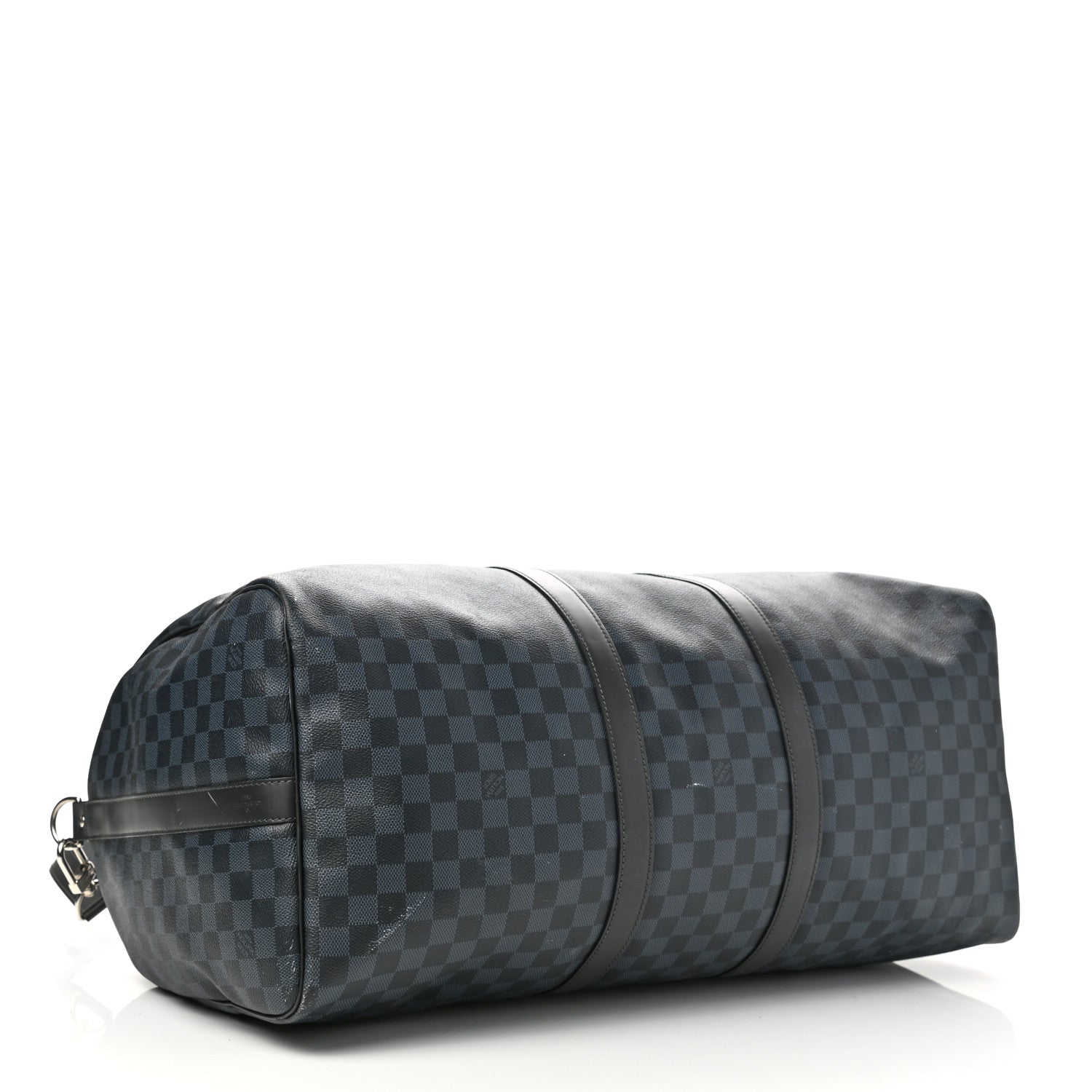 Louis Vuitton Damier Cobalt Keepall Bandouliere 55 4 of 15