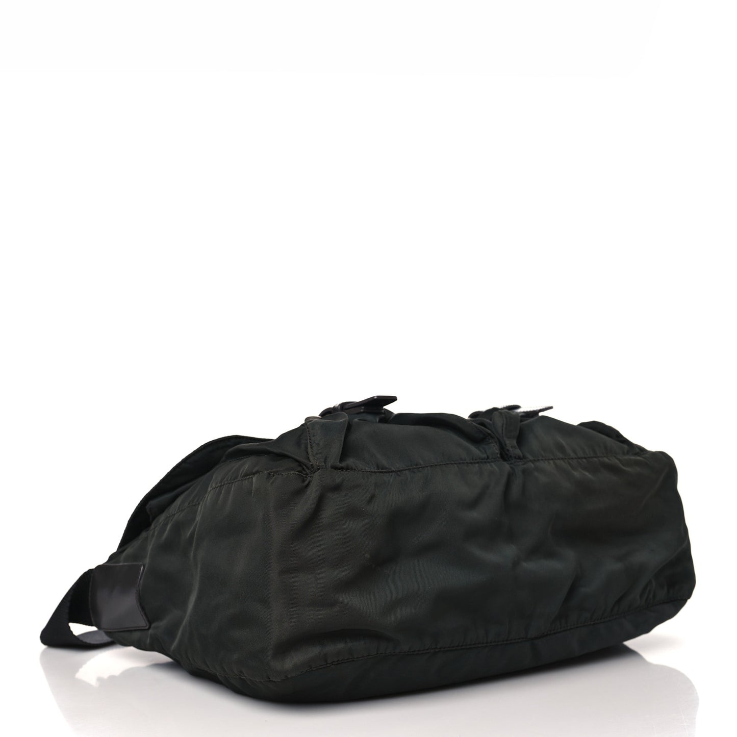 Tessuto Nylon Messenger Bag Black