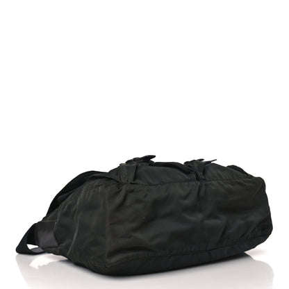 Prada Tessuto Nylon Messenger Bag Black 3 of 8