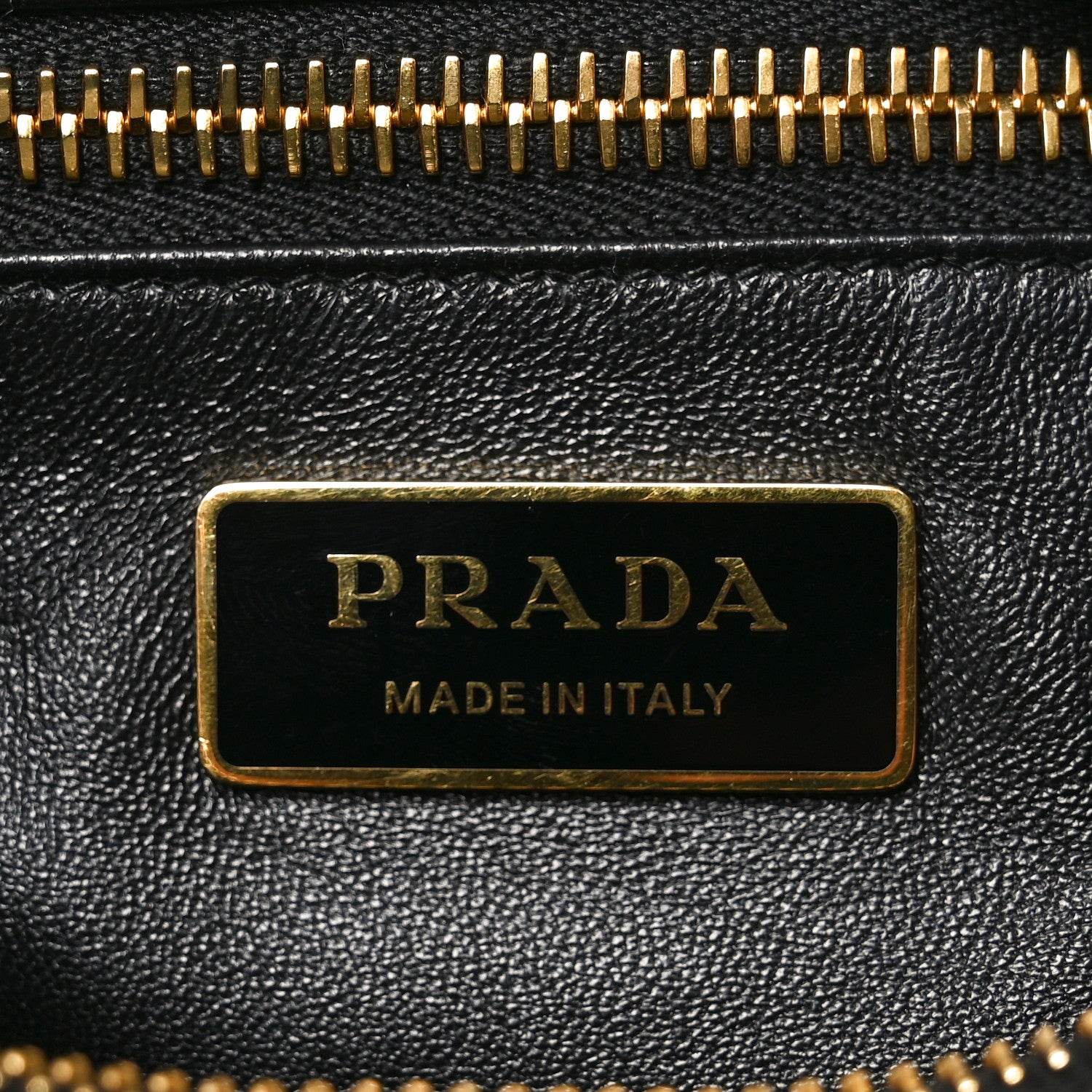 Prada Soft Calfskin Large Aimée Shoulder Bag Black 6 of 9