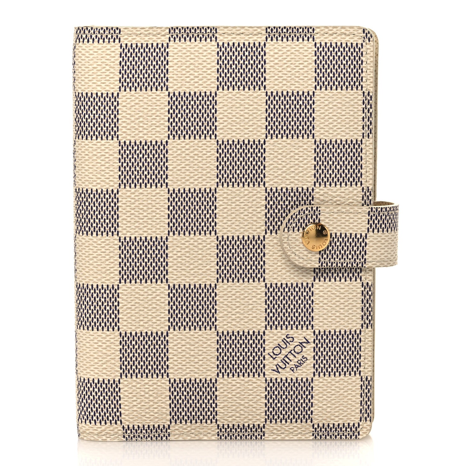 Louis Vuitton Damier Azur Small Ring Agenda Cover 1 of 6