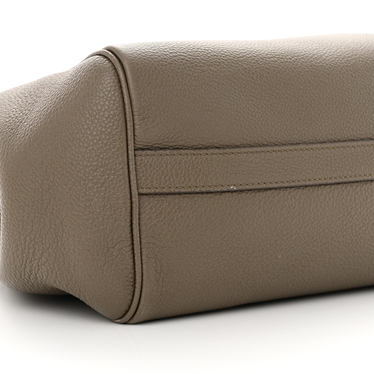 Celine Grained Calfskin Small Folded Cabas Taupe 9 of 14