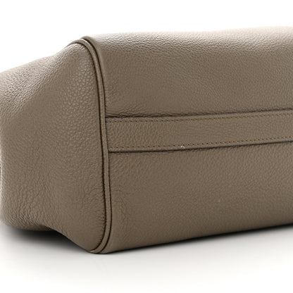 Celine Grained Calfskin Small Folded Cabas Taupe 9 of 14