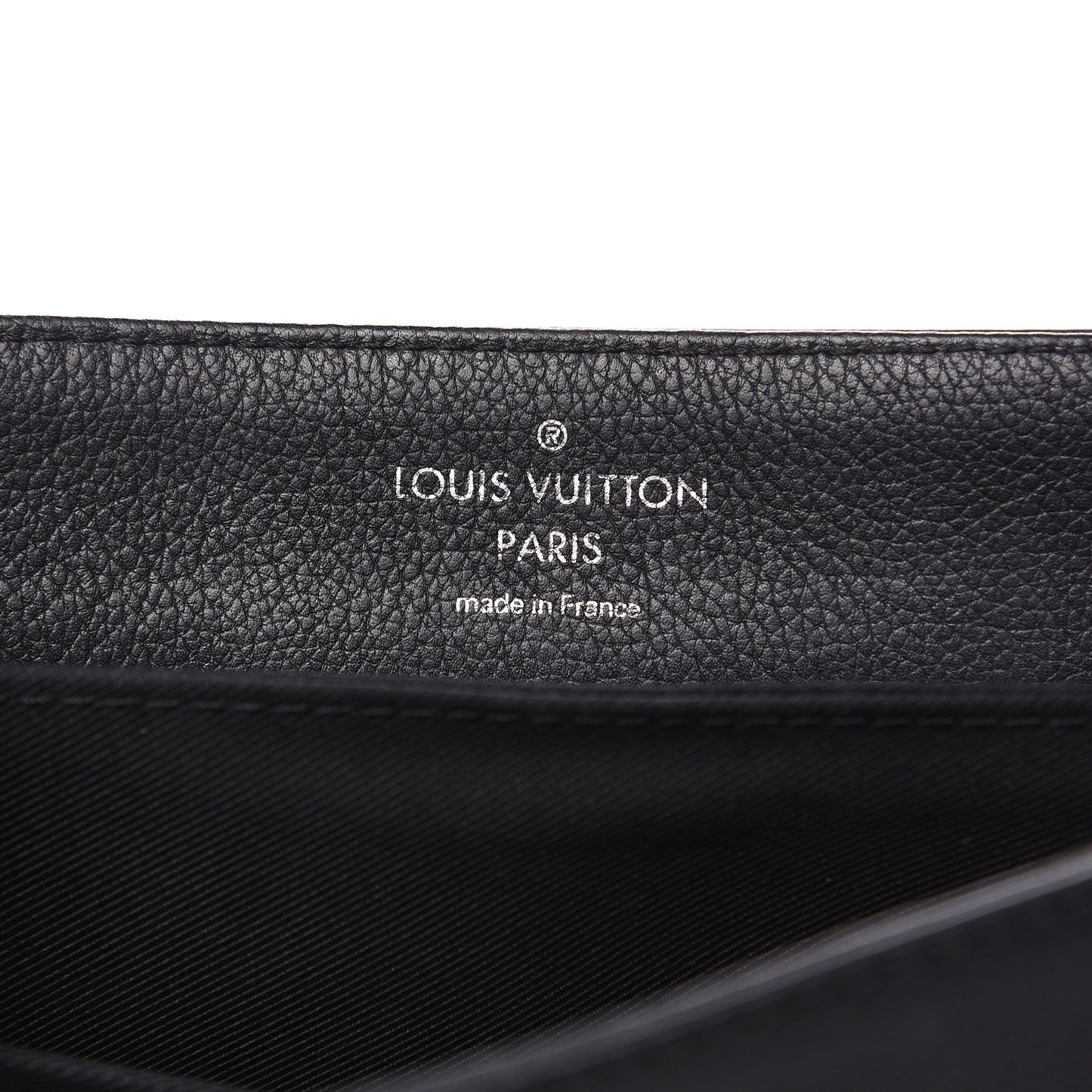 Soft Calfskin Lockme II Top Handle Black