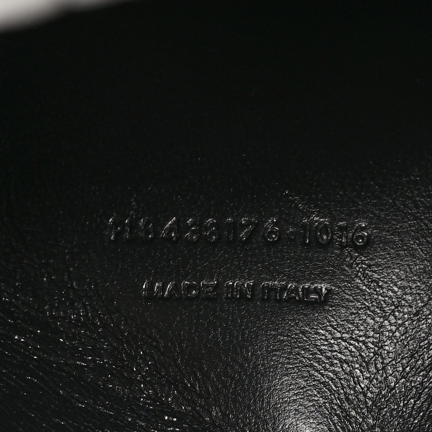 Calfskin Crocodile Embossed Medium West Hollywood Monogram Fold-Over Grey