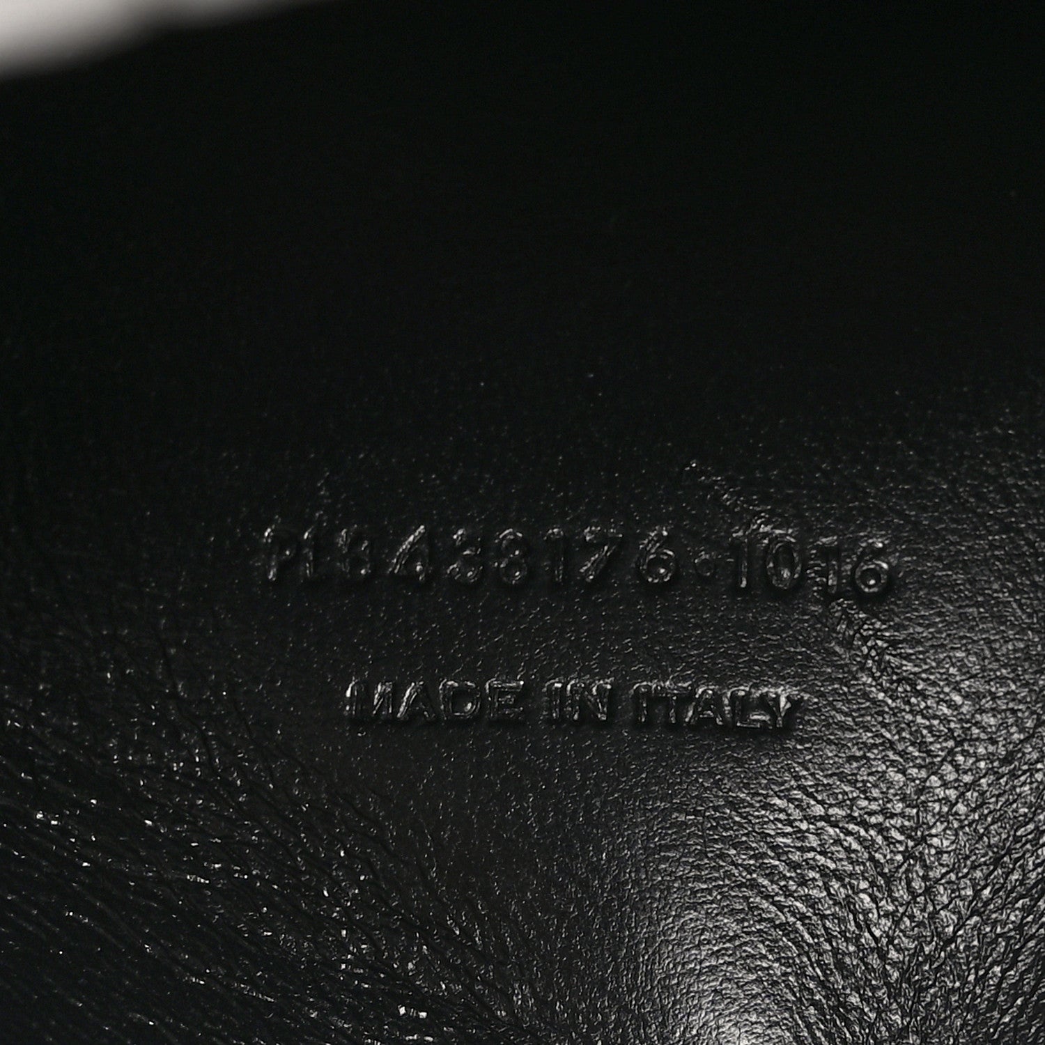 Saint Laurent Calfskin Crocodile Embossed Medium West Hollywood Monogram Fold-Over Grey 8 of 11