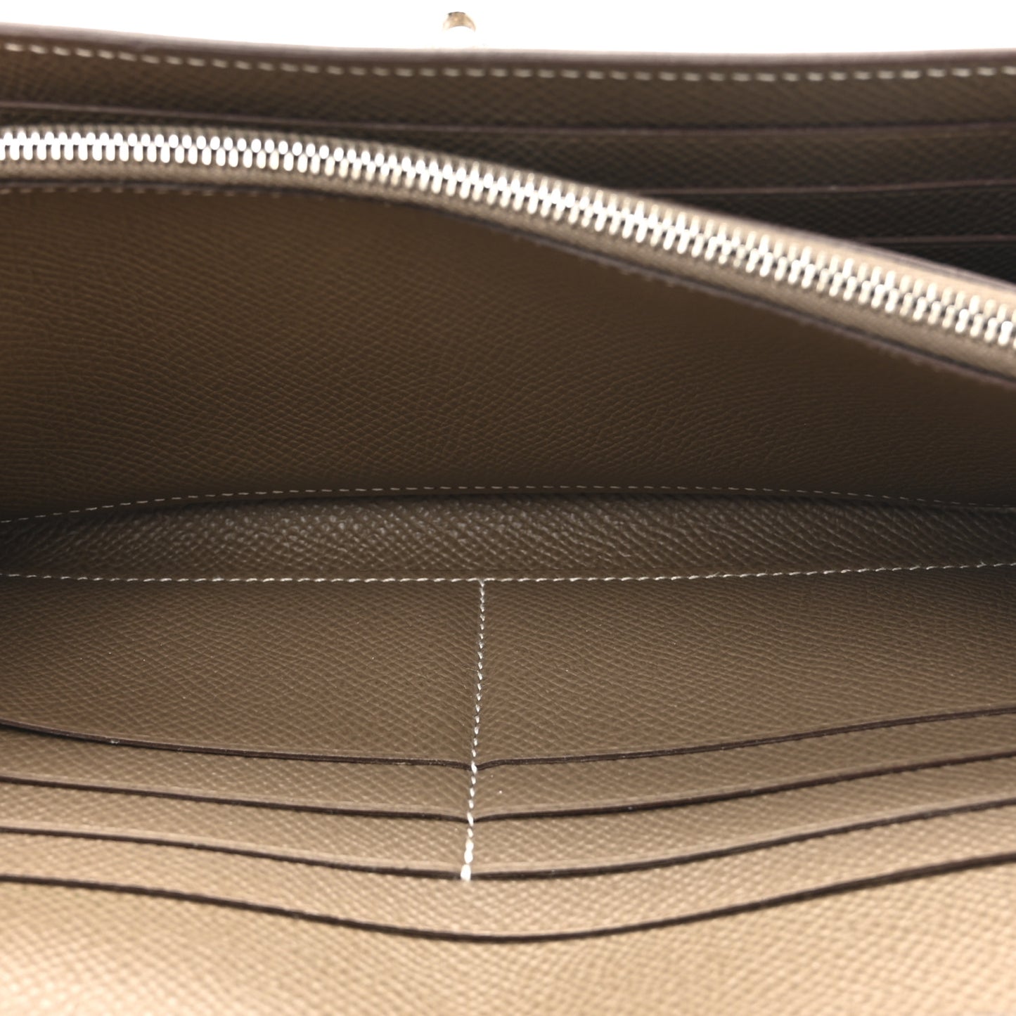 Epsom Kelly Longue Wallet Etoupe