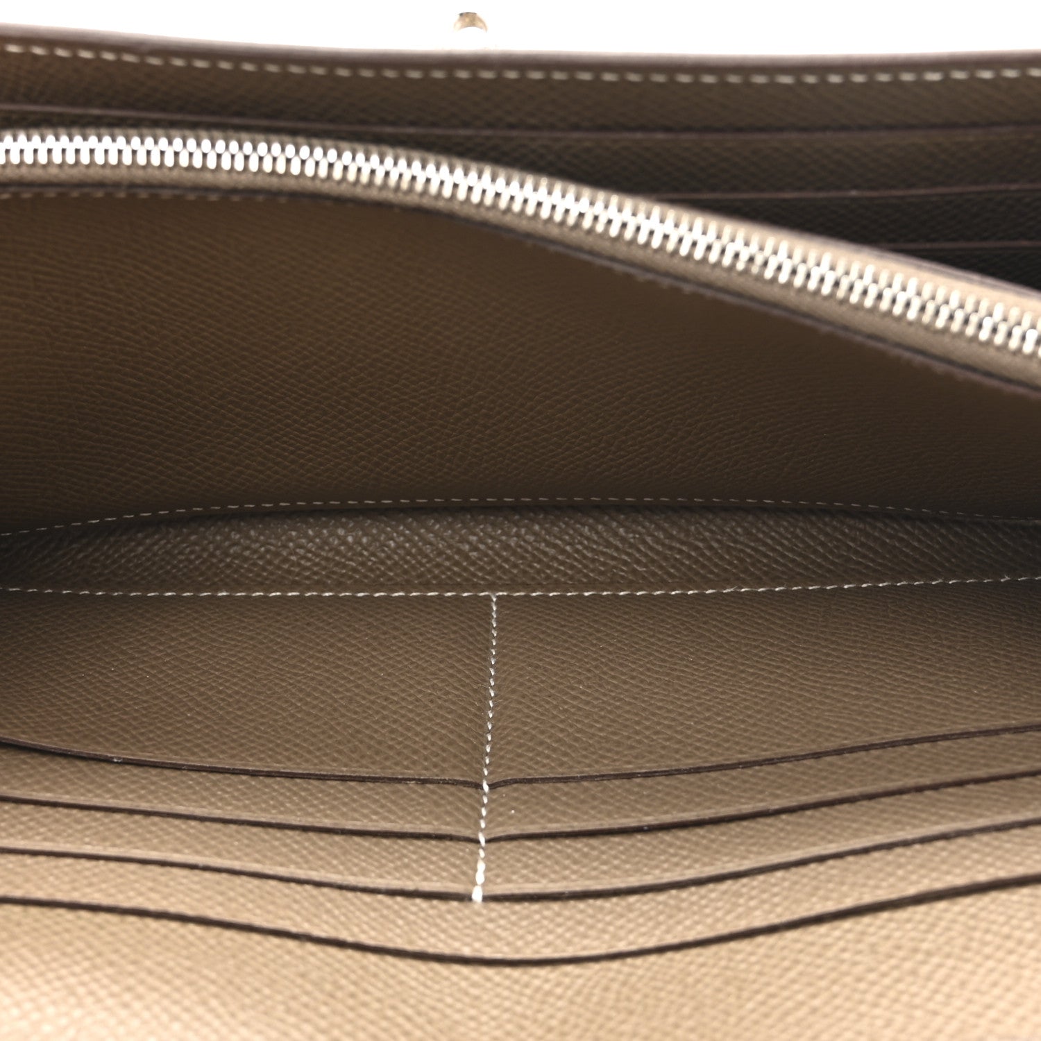 Hermes Epsom Kelly Longue Wallet Etoupe 6 of 9