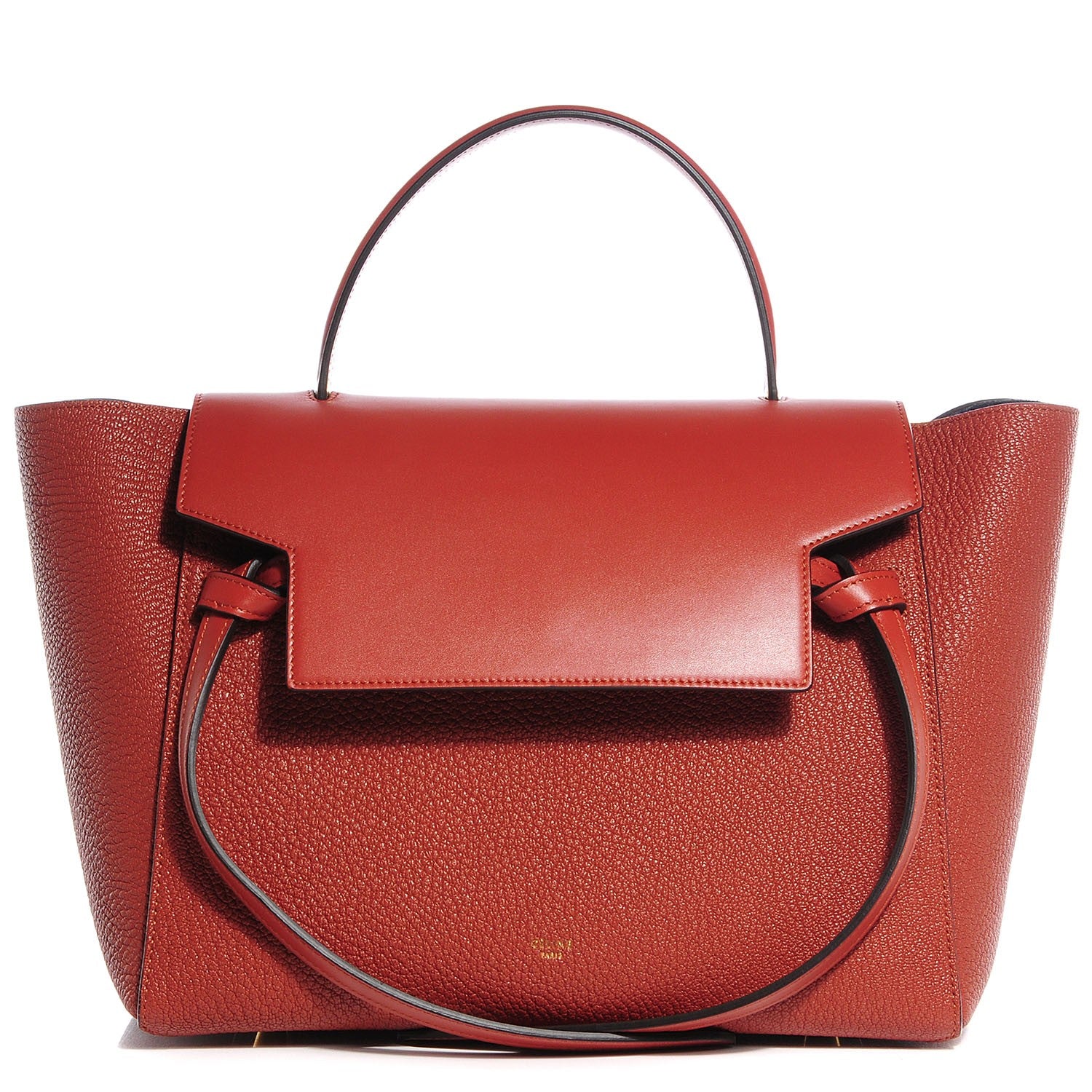 Celine Goatskin Smooth Calfskin Mini Belt Bag Brick 1 of 10