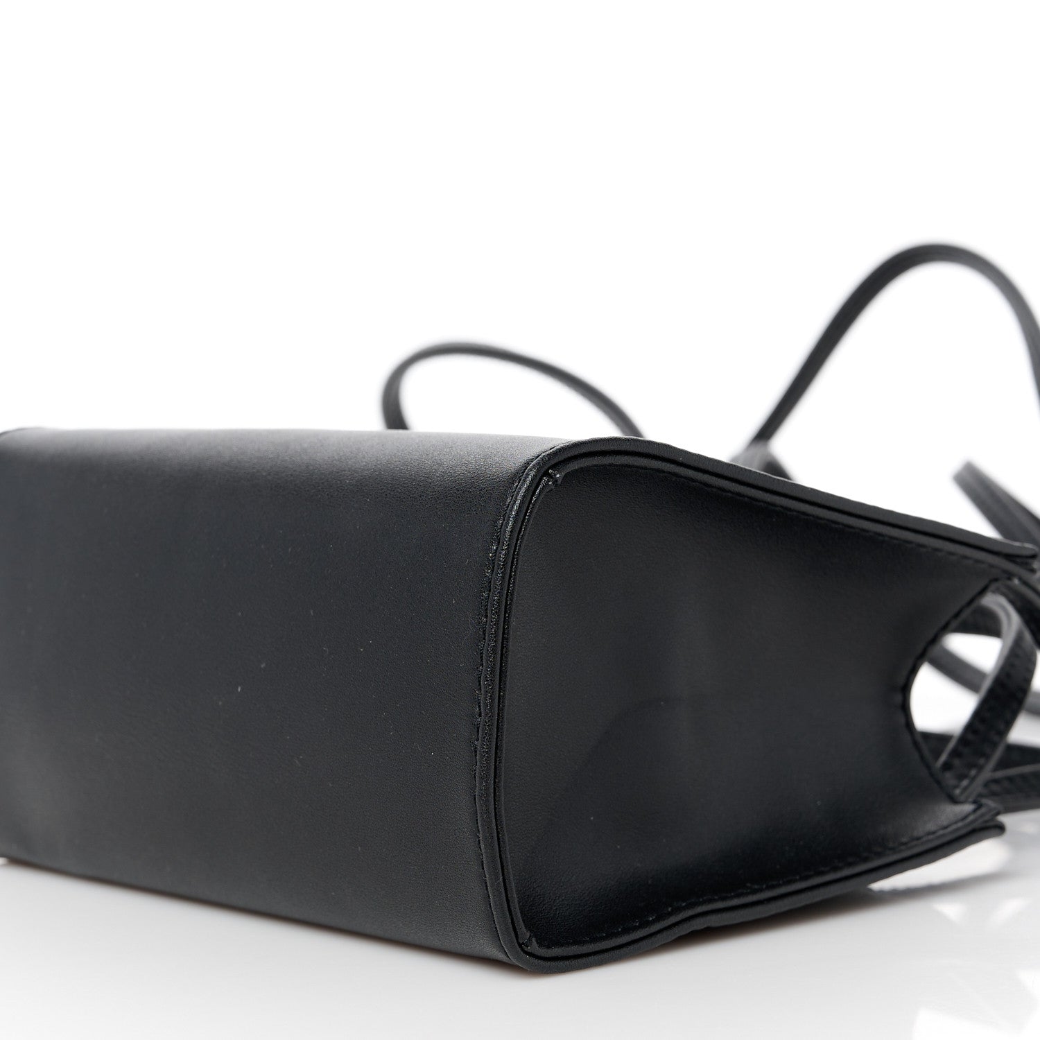 Telfar Vegan Leather Small Shopping Bag Black 10 of 10