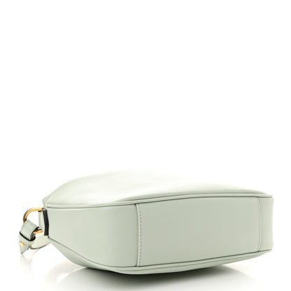 Gucci Softy Wonka Textured Dollar Calfskin Small Diana Shoulder Bag Pale Green 4 of 10