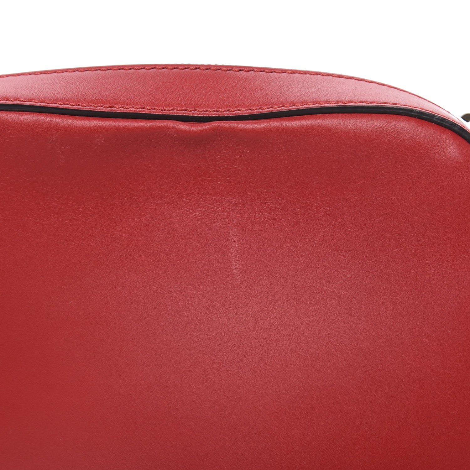 Gucci Calfskin Web Small Webby Bee Shoulder Bag Red 11 of 14