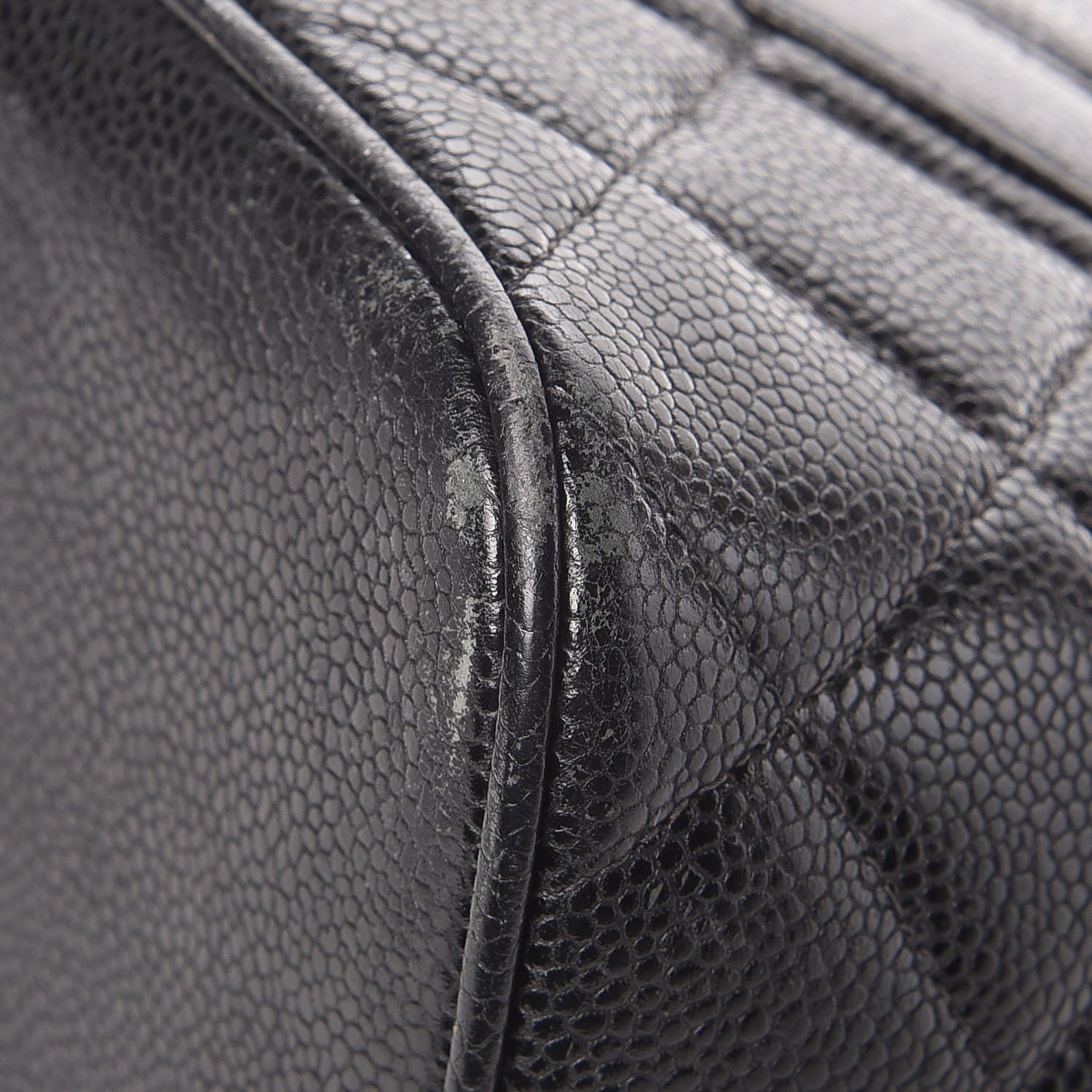 Chanel Caviar Quilted Medallion Tote Black 11 of 13