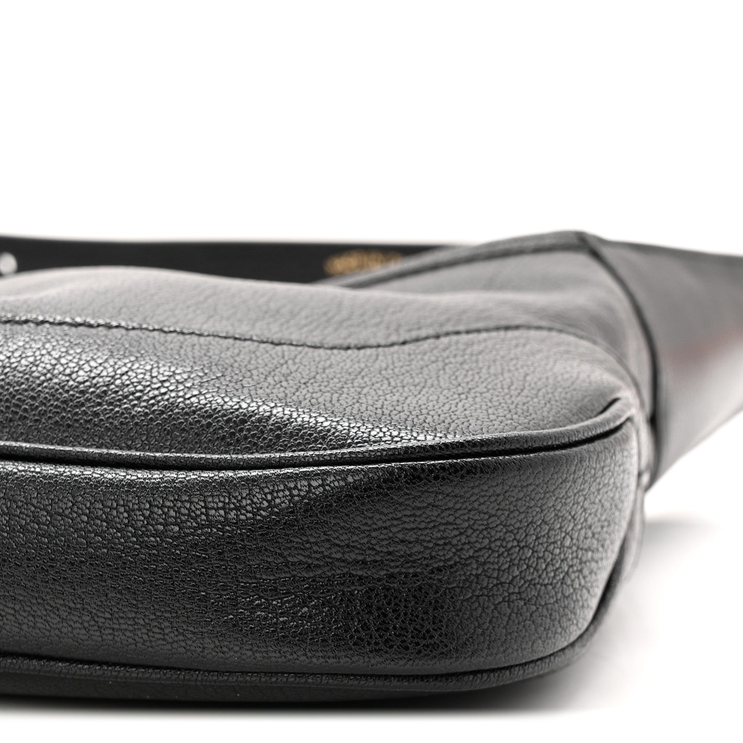Gucci Goatskin Medium Slim Jackie Shoulder Bag Black 1867610