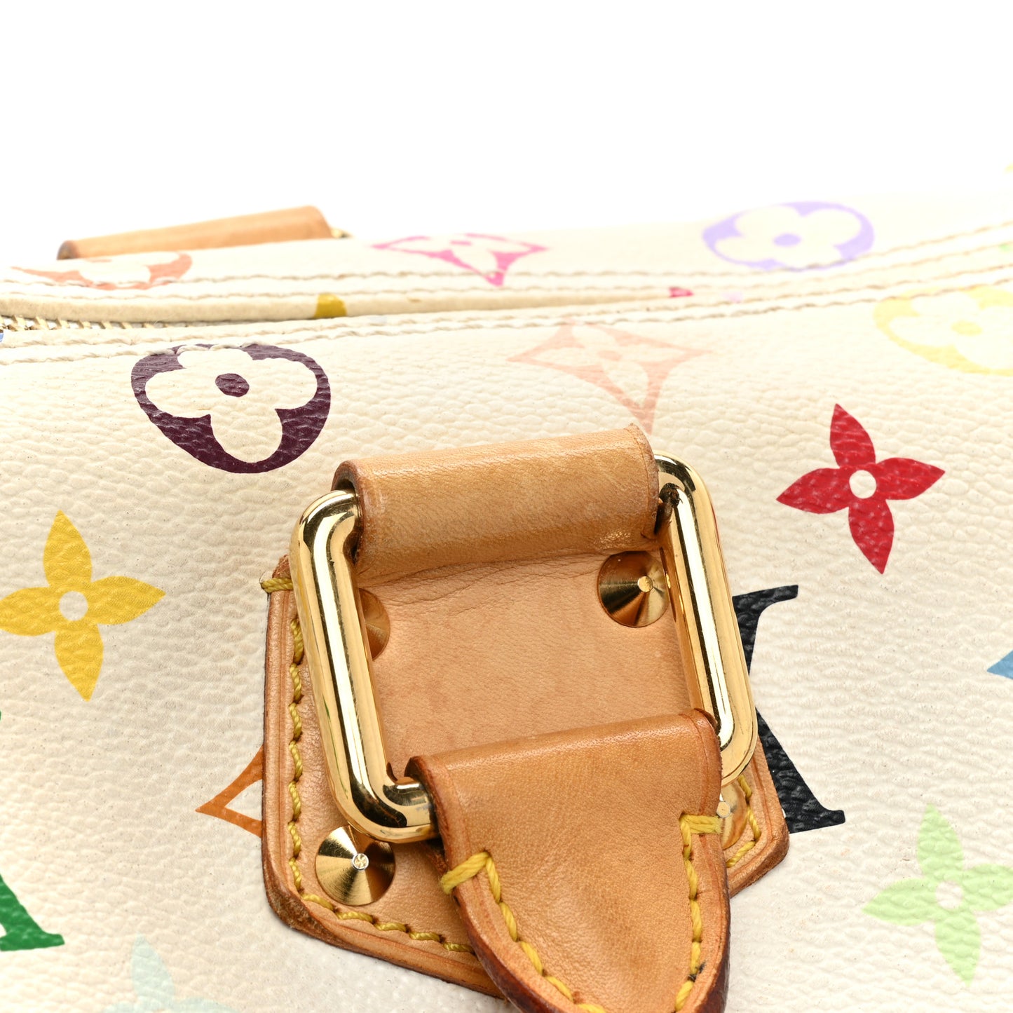 Monogram Multicolor Speedy 30 White