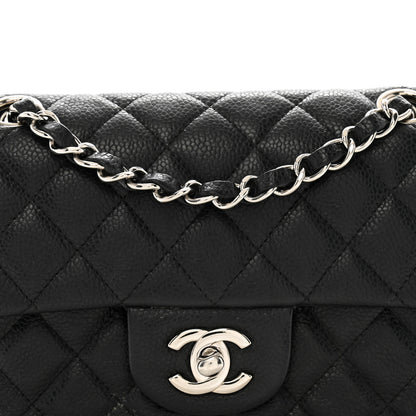 Chanel Caviar Quilted Mini Rectangular Flap Black 8 of 10