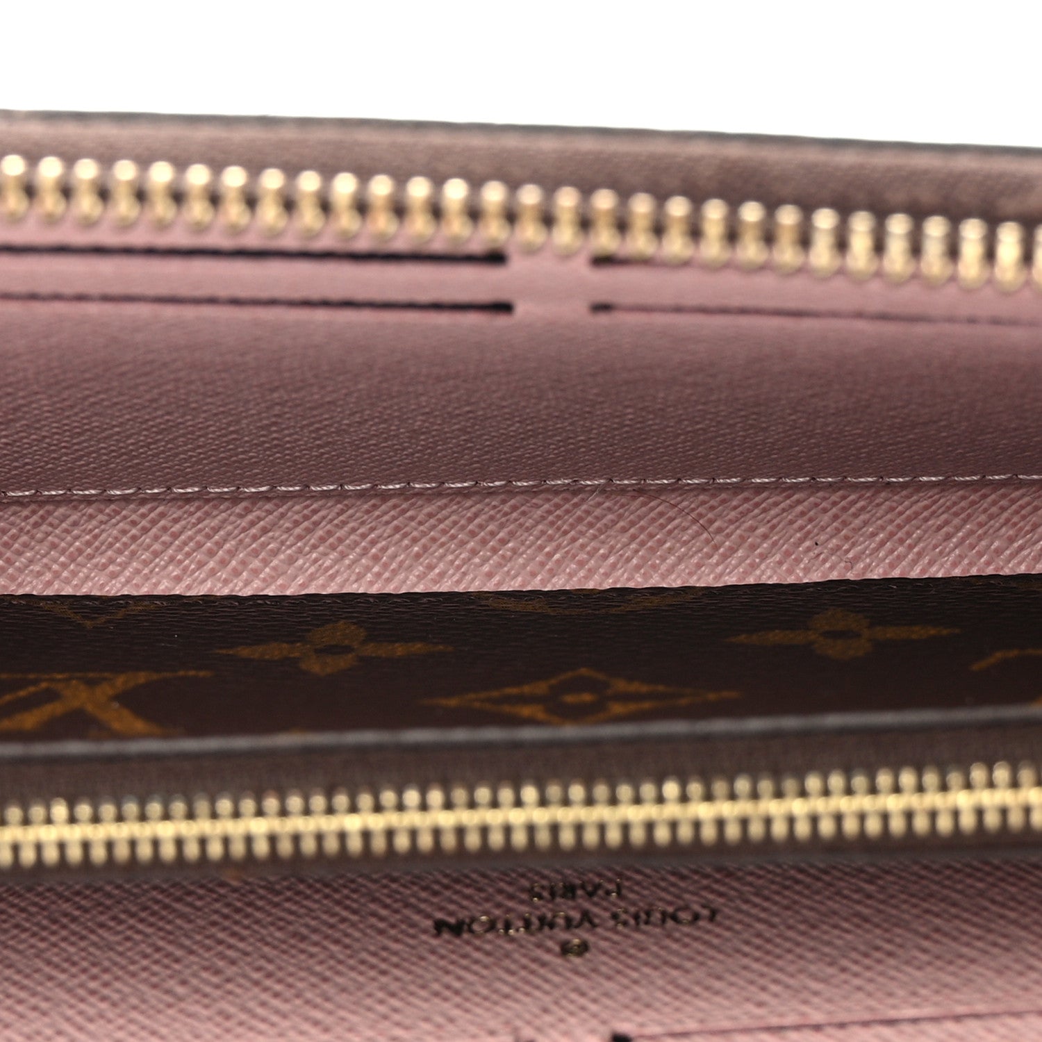 Louis Vuitton Monogram Clemence Wallet Rose Ballerine 5 of 11