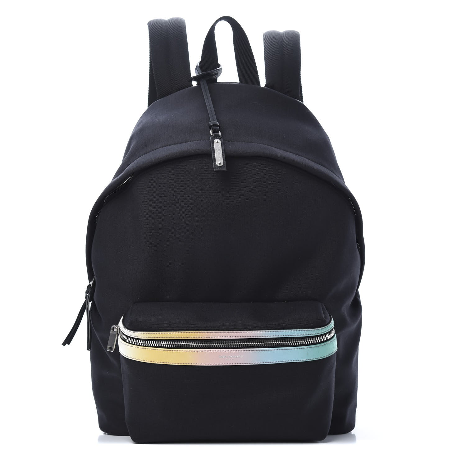 Saint Laurent Canvas City Backpack Multicolor 1 of 10